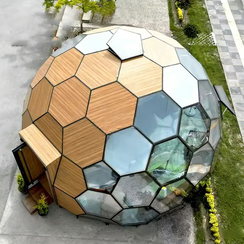 Geodesic Dome Cabin