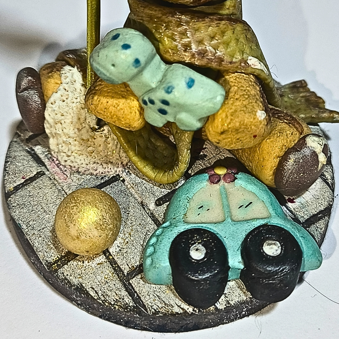 Porta Retratos - Reno con coche y dinosaurio