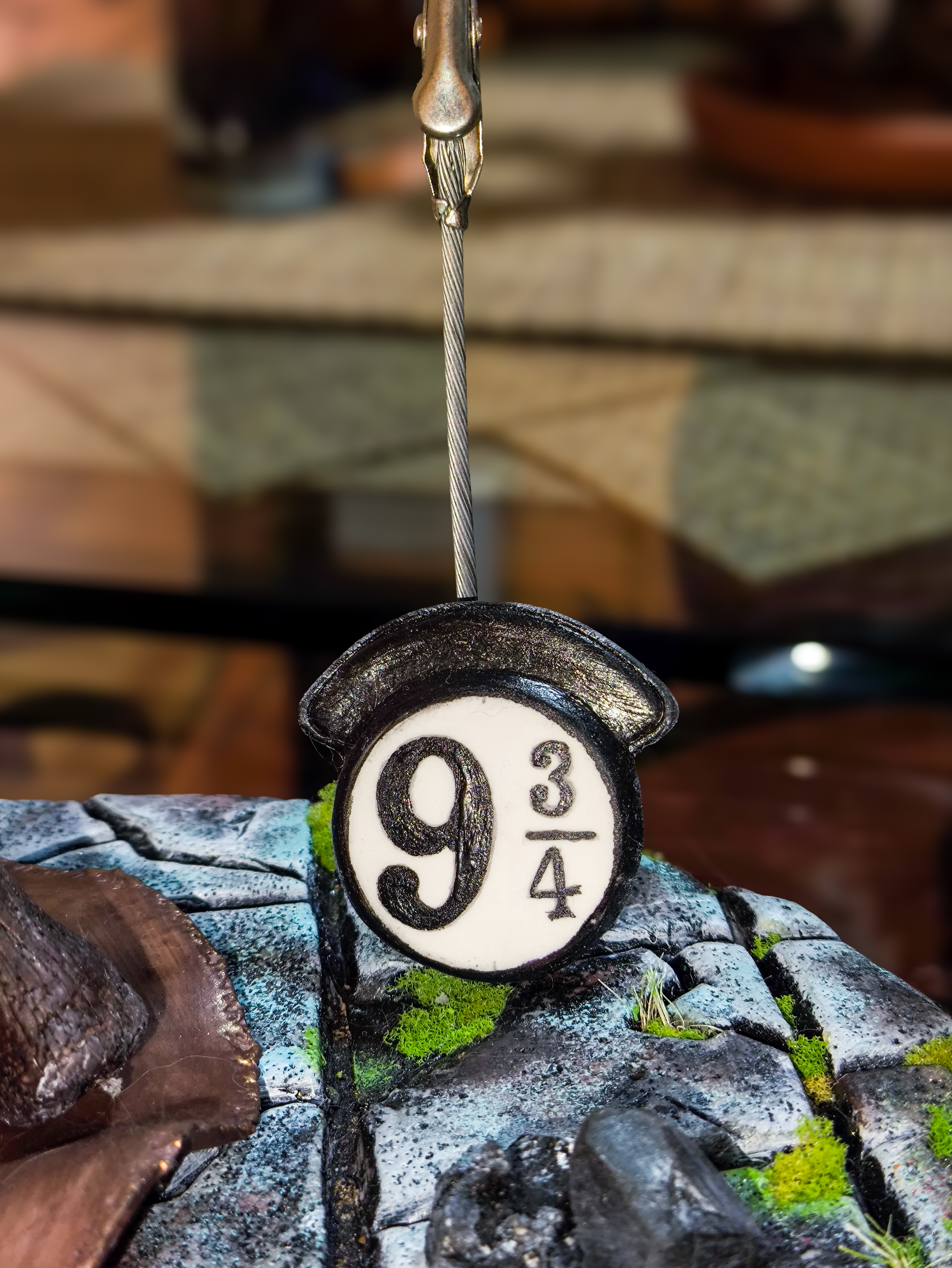 Porta Retrato/Notas - Sombrero seleccionador con varita imantada