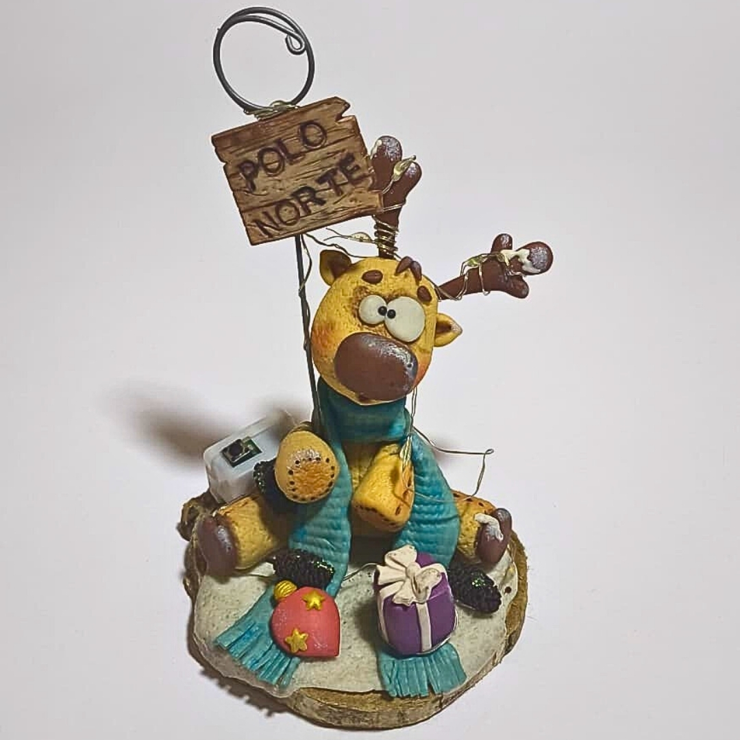 Porta Retratos Reno “Polo Norte” - con luces