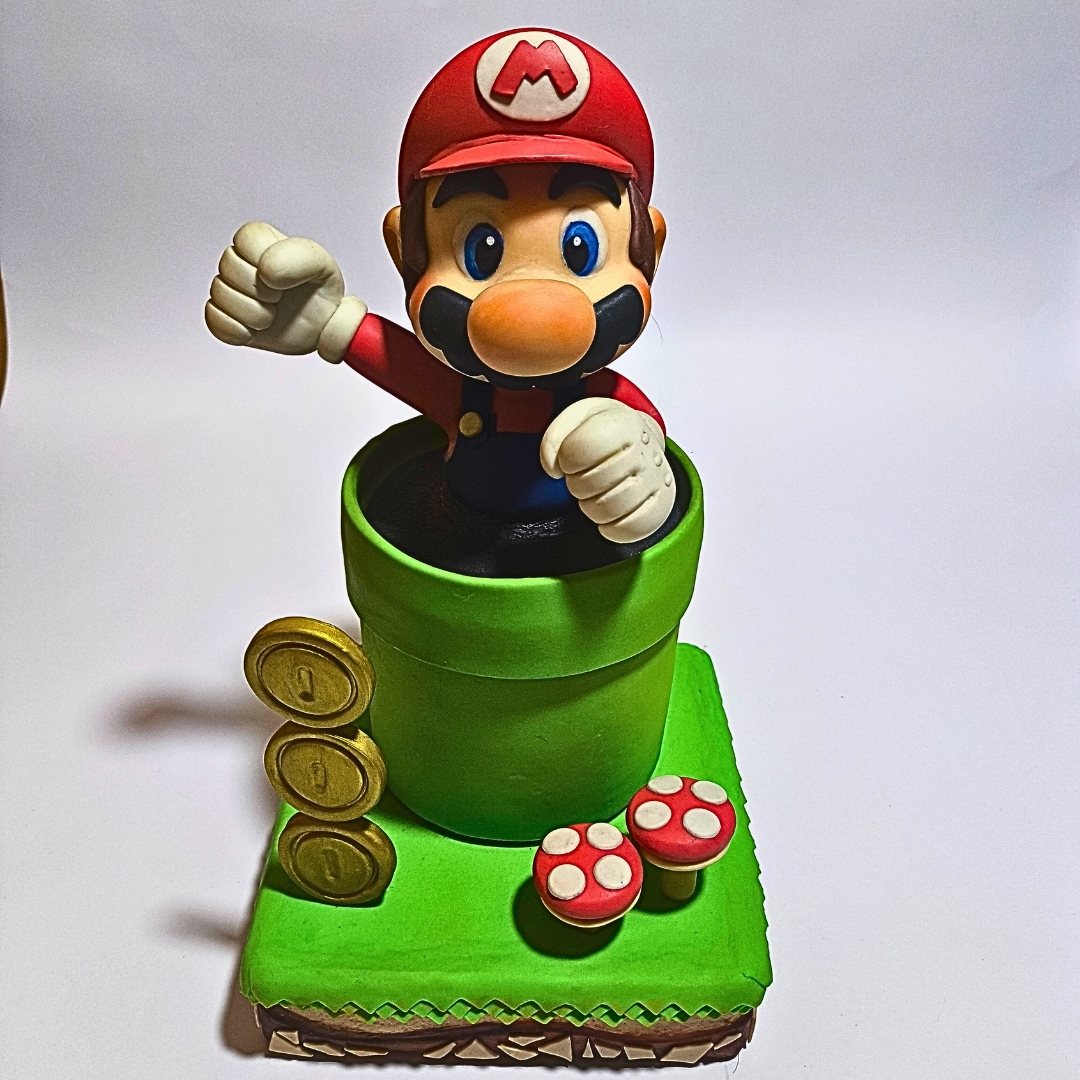 Mario Bros en tubería