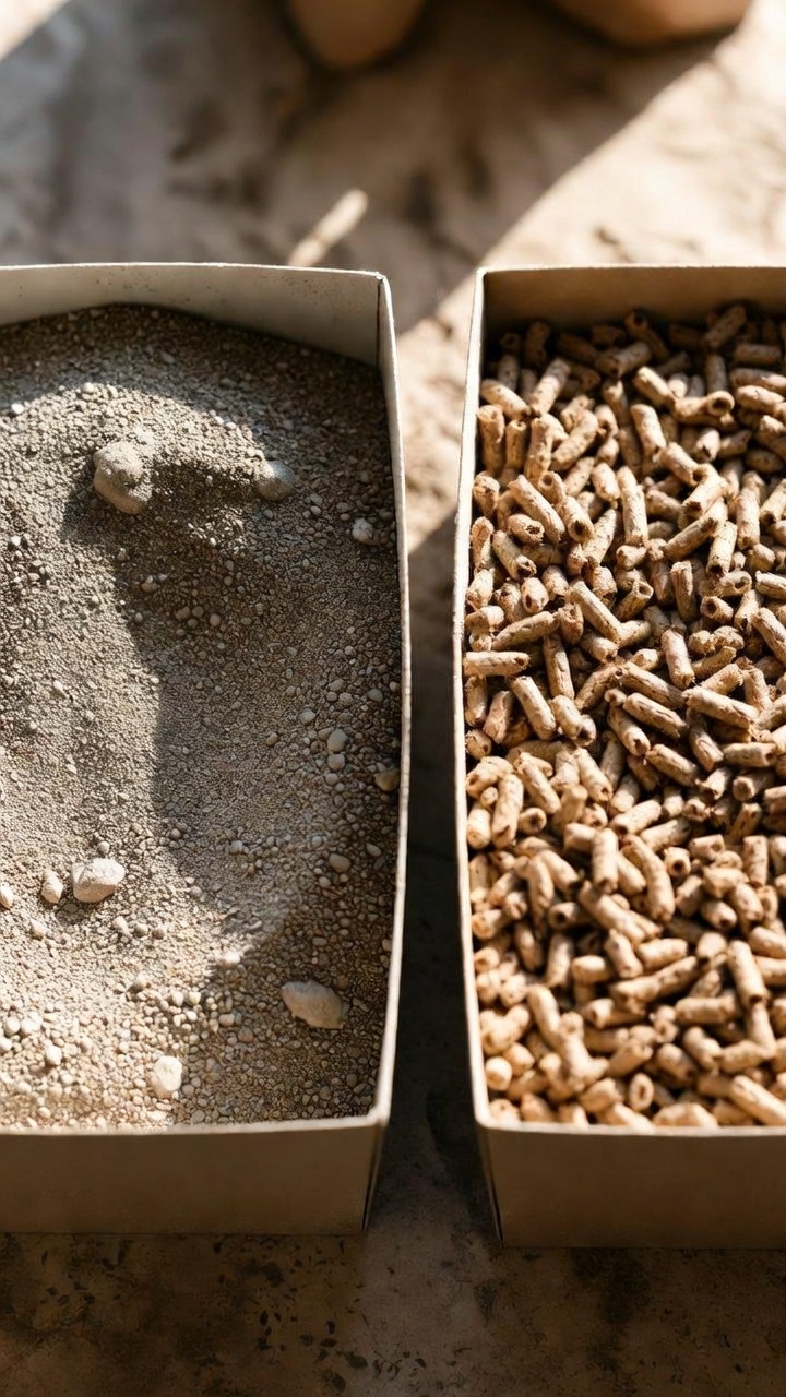 RANAWA Premium Cassava Cat Litter 2L - Pasir Kucing Organik Singkong Bedding Kelinci Hamster - Flushable & Dust Free