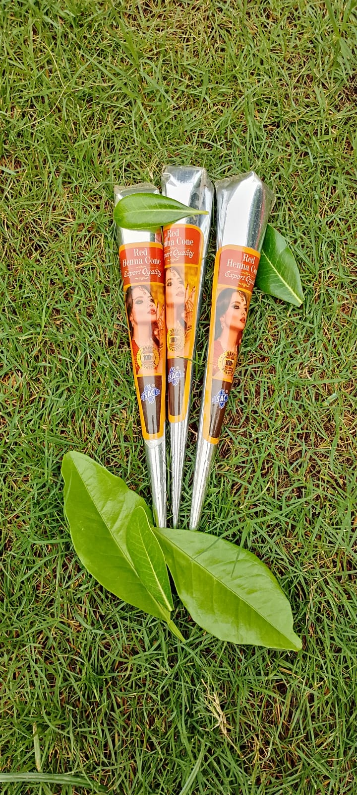 Red Henna Cone (Bundle of 3)