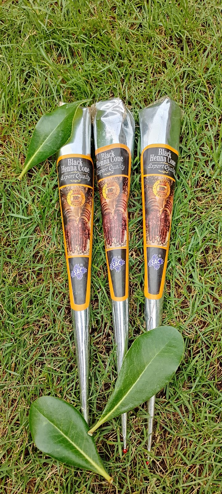 Black Henna Cone (Bundle of 3)