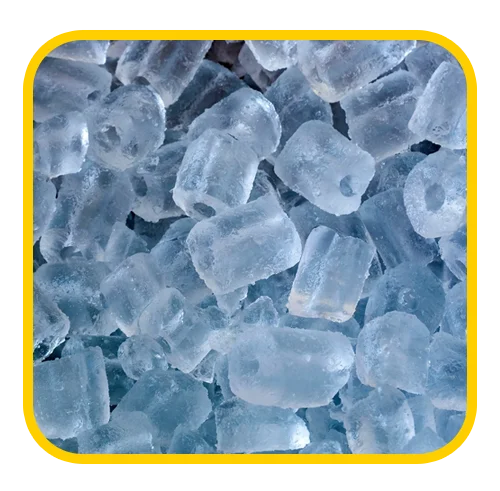 Tubular Ice for cooling services