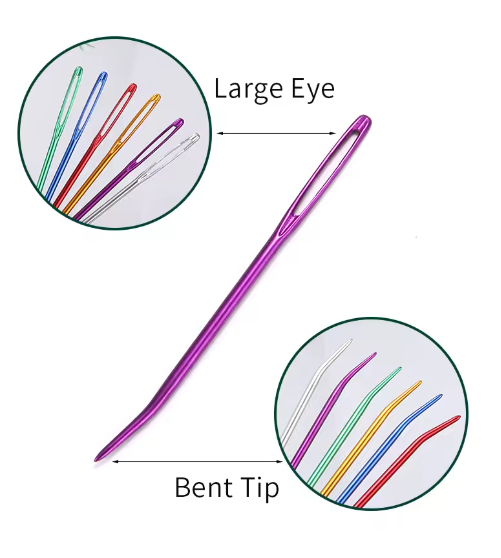 Large Eye Blunt Needles Set