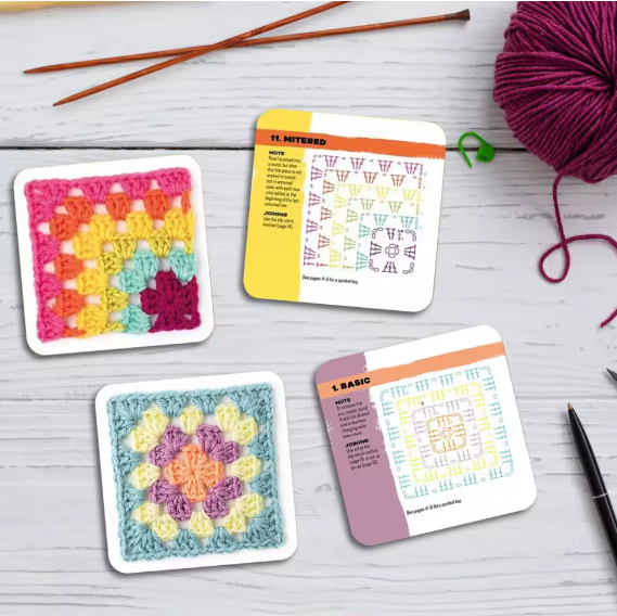 Granny Square Card Deck