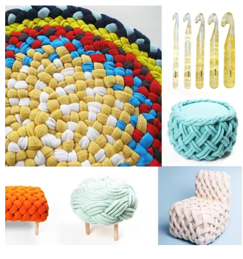 Resin Jumbo Crochet Hook Set