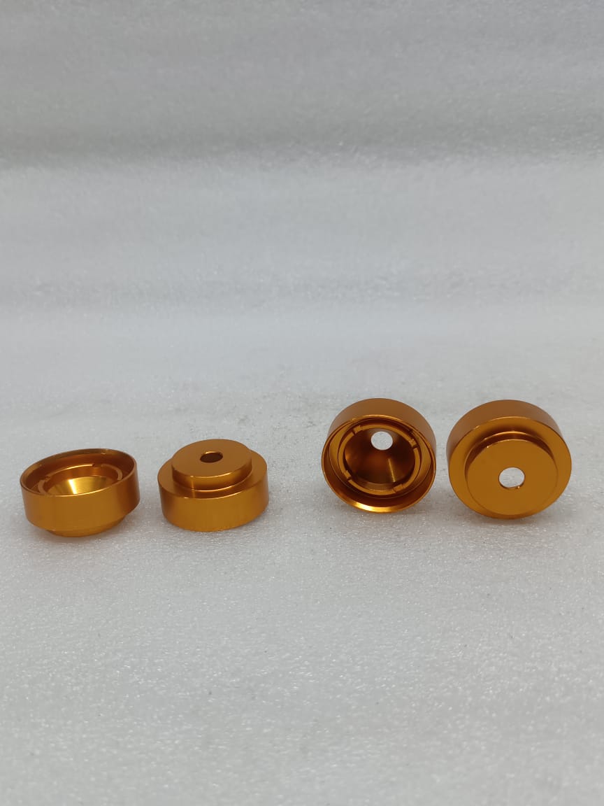 GOLD NOZZLE CAP BU-8830-241-2 [10 NOS IN ONE PKT]