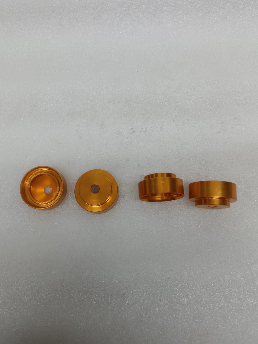 GOLD NOZZLE CAP BU-8830-241-2 [10 NOS IN ONE PKT]