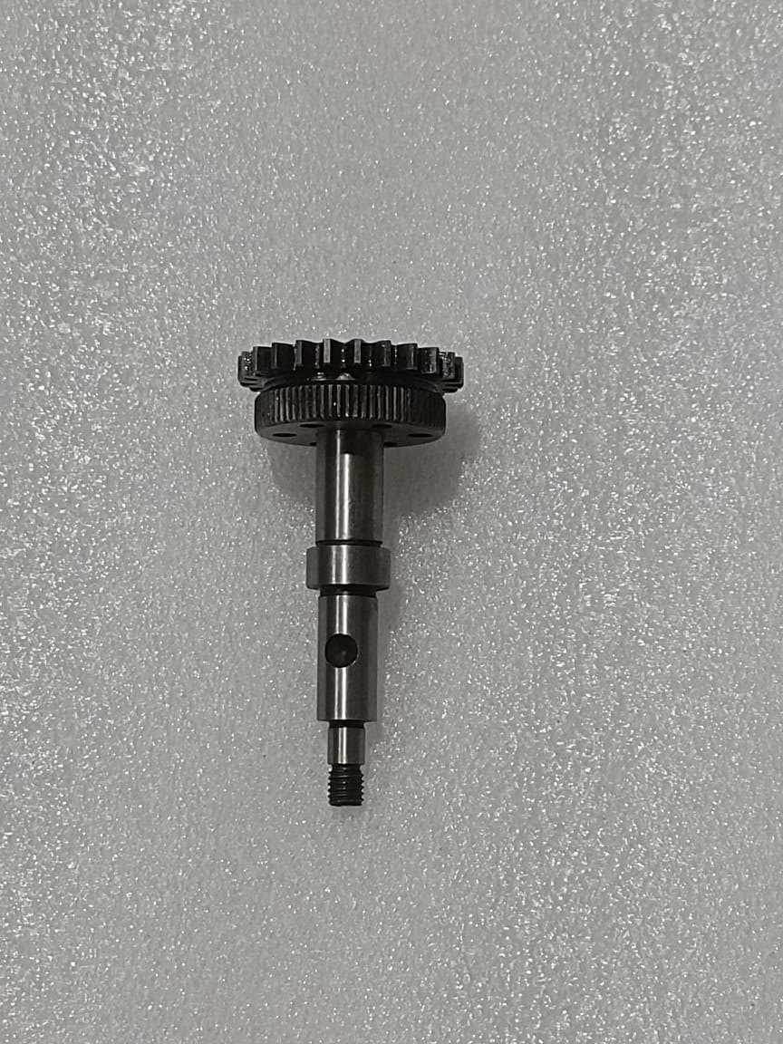 DRIVE SHAFT WITH LOWER DRIVE GEAR AND ROLLER 12M/14M-DS-LDR-LDG[5 NOS IN PKT]