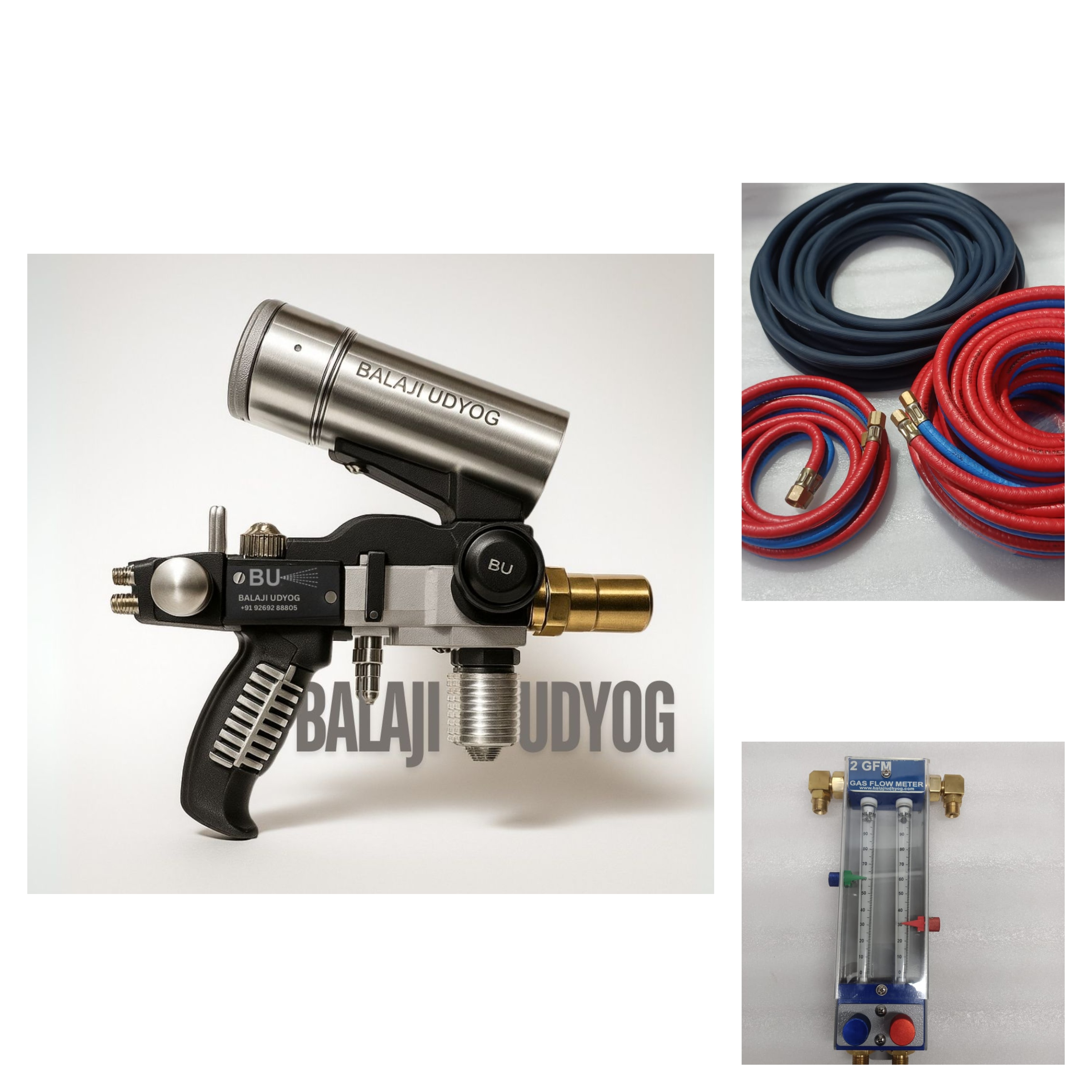 5P TORCH SET (TORCH WITH VIBRATOR + HOSE KIT + FLOW METER )