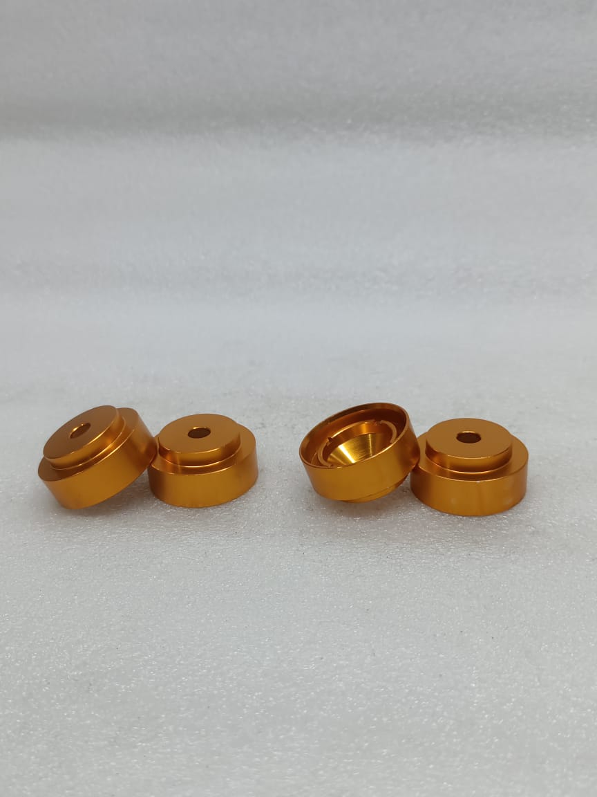 GOLD NOZZLE CAP BU-8830-241-2 [10 NOS IN ONE PKT]