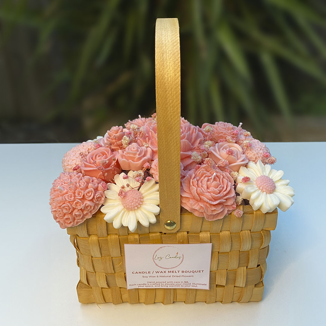 Big candle bouquet