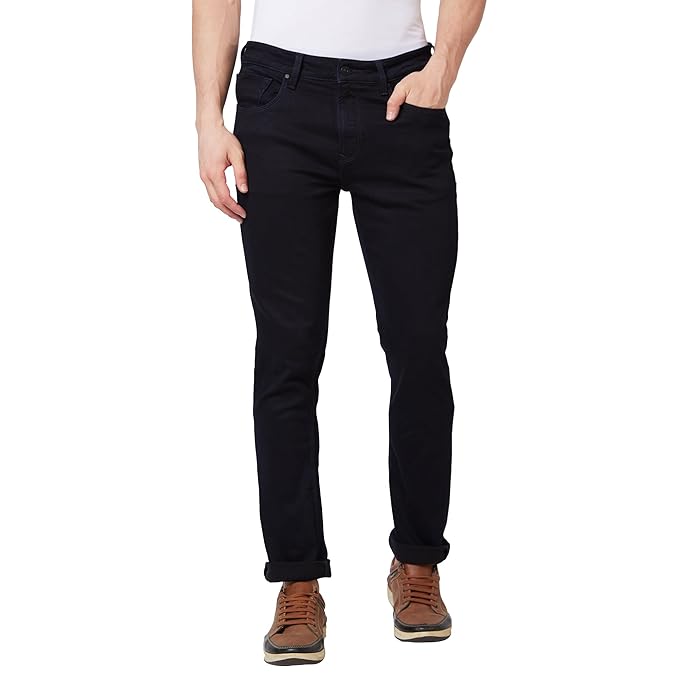 Men's Black Slim Fit Jeans