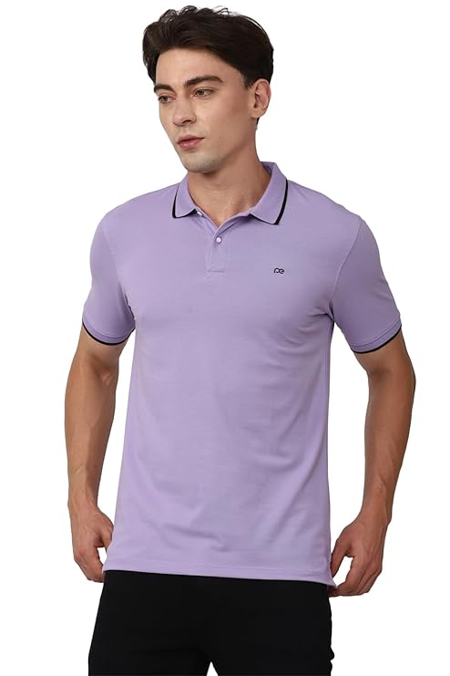 Men's Lavender Polo T-Shirt