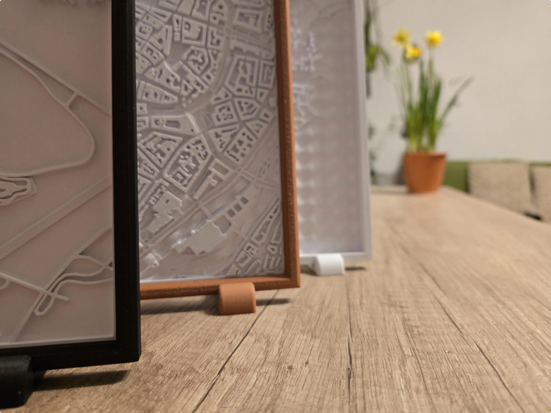 3D-gedrucktes Bild deiner Wunschadresse | euer Zuhause neu gedacht