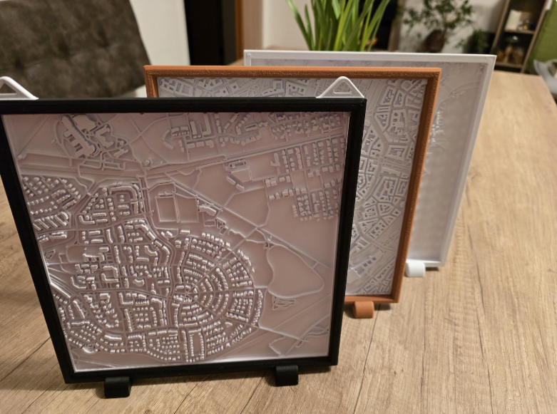 3D-gedrucktes Bild deiner Wunschadresse | euer Zuhause neu gedacht