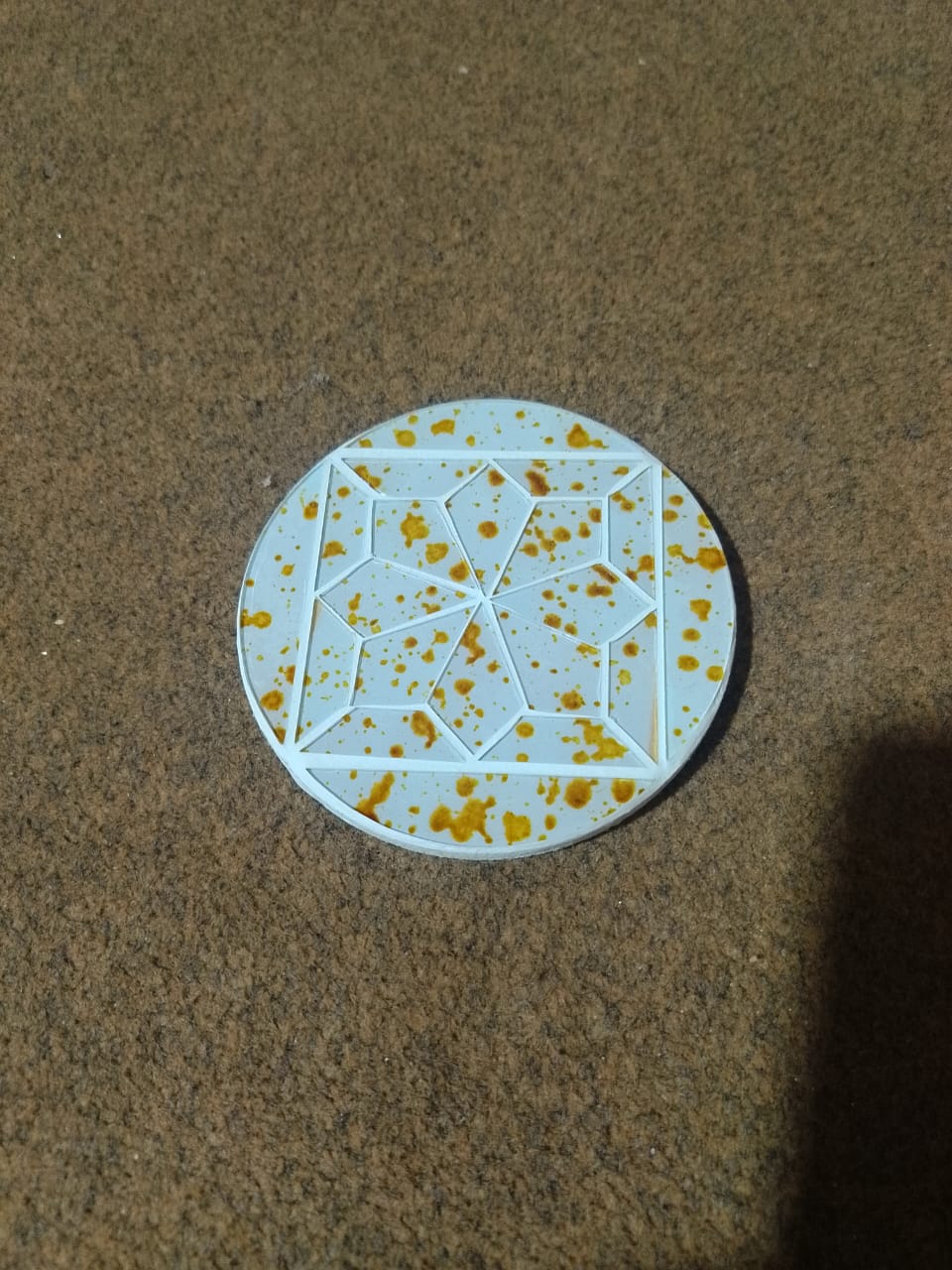 Geometric Patterned Coaster