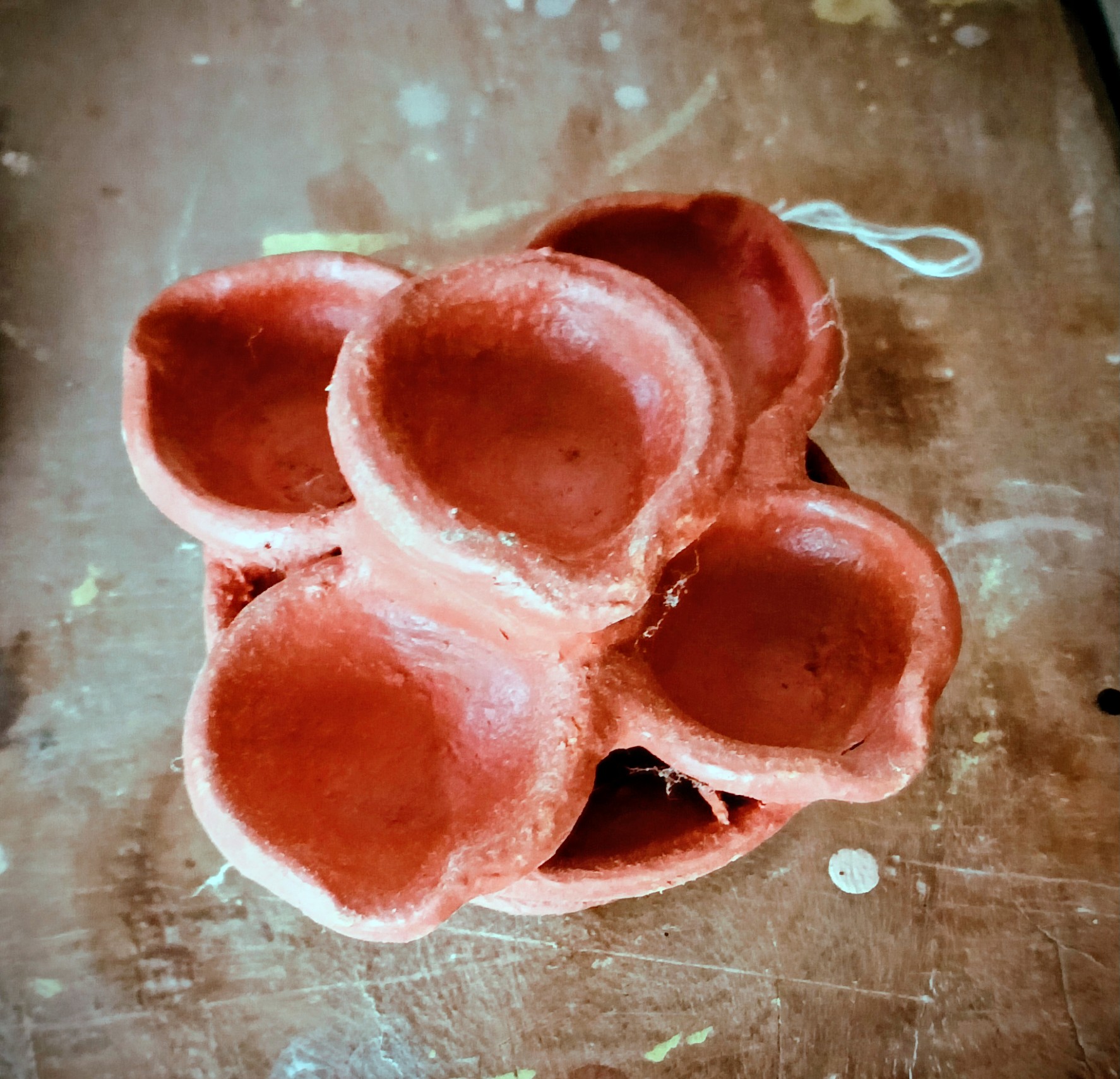 Handmade Terracotta Diyas Holder