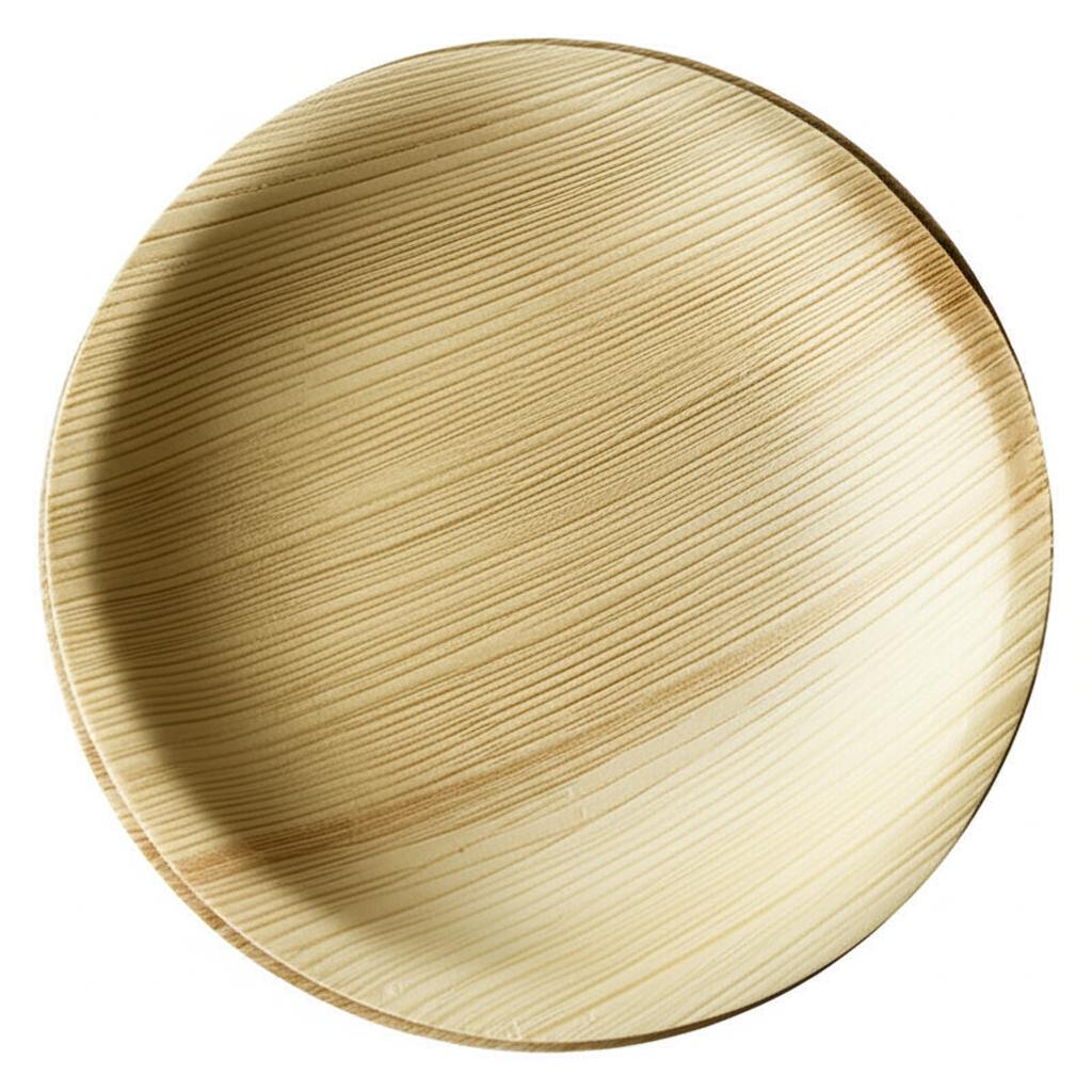 Eco-friendly palm leaf plates