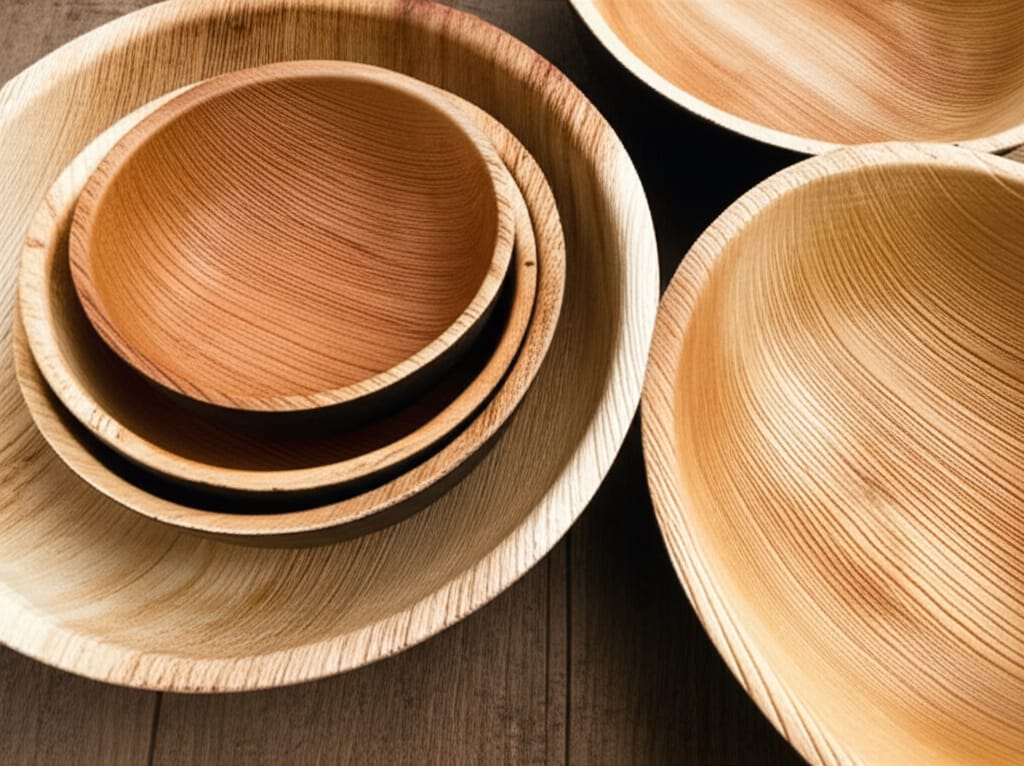 Set of Wooden Bowls