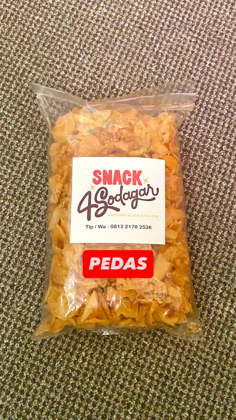 Keripik singkong Pedas