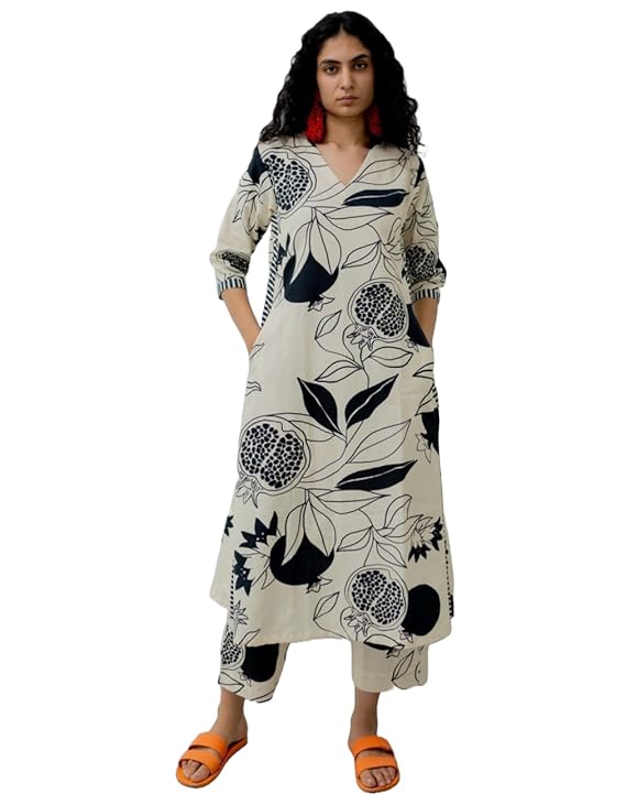 Floral Printed Kurta Set