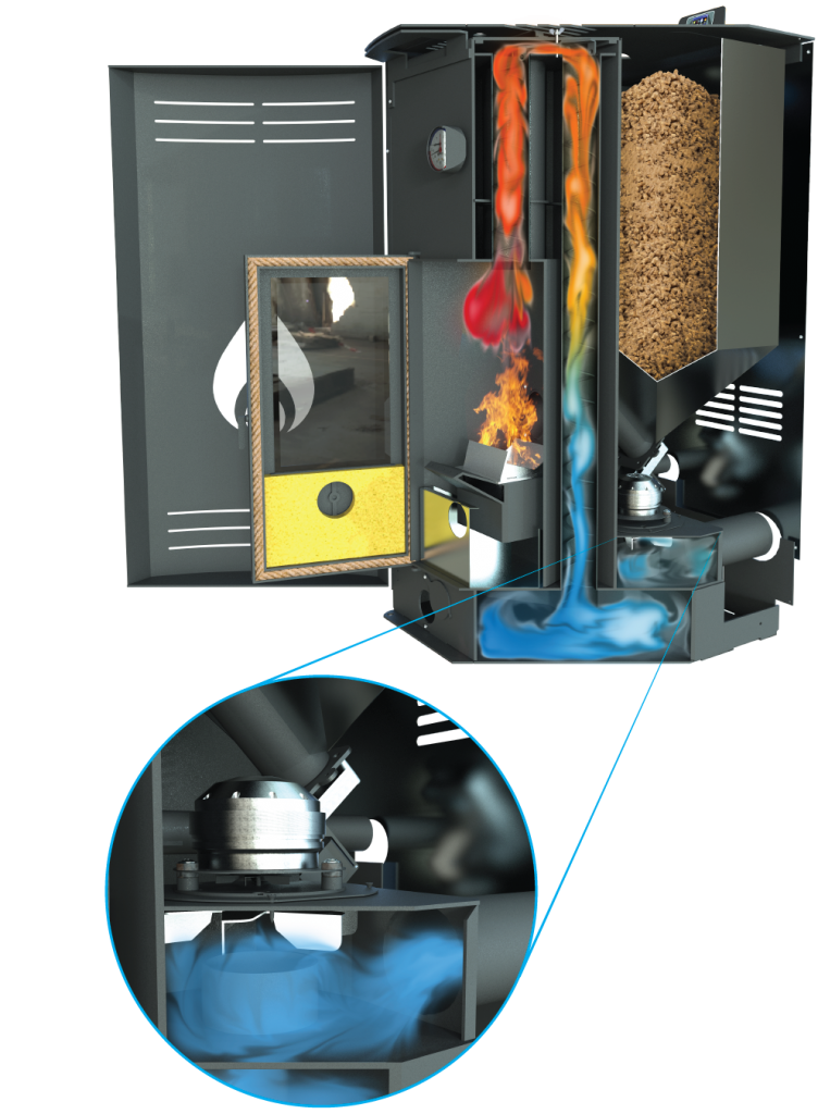 Пелетна Камина NikoTherm Bijou QR 10KW