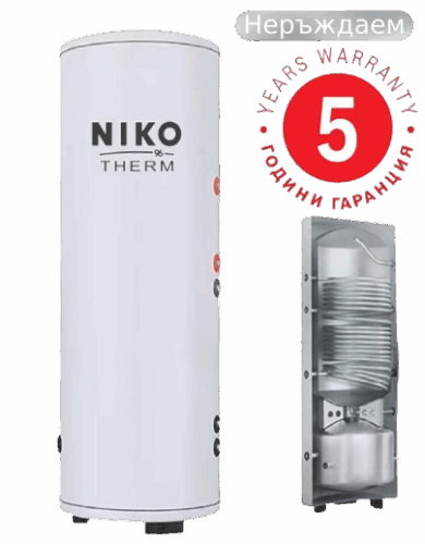 Комбиниран бойлер/буфер 200 литра/2 серпентини JDL-FPS/HP 200L/70L