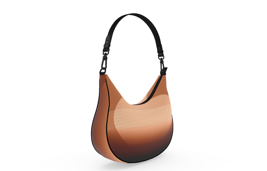 Selene Leather Hobo Bag 