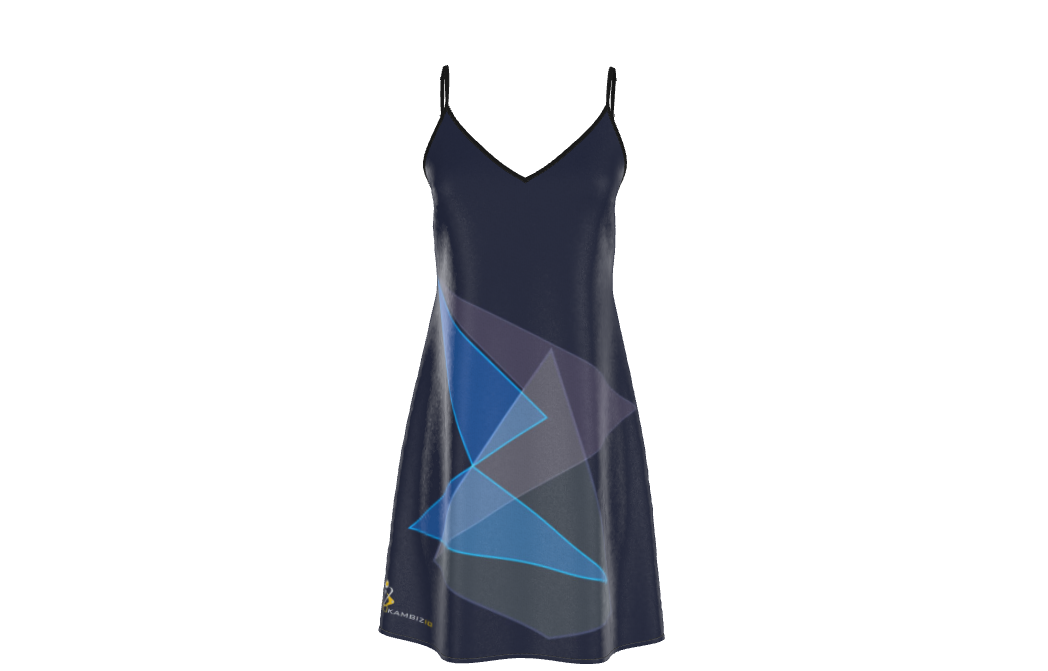 Erato Silk Slip Dress