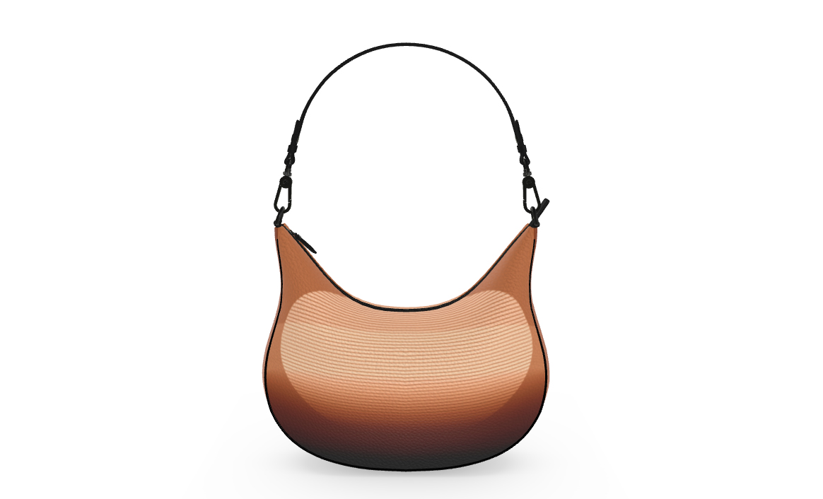 Selene Leather Hobo Bag 