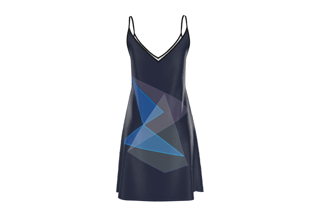 Erato Silk Slip Dress