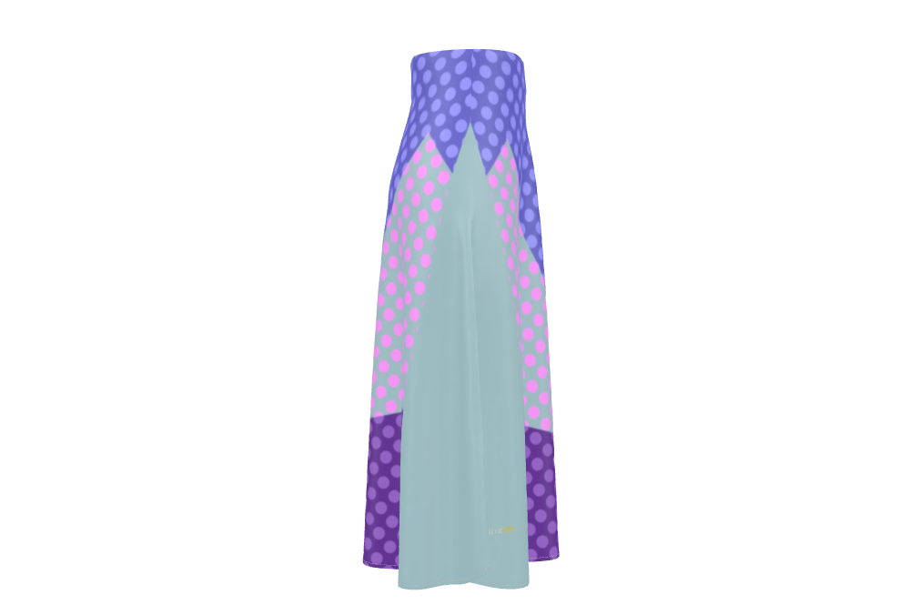 Thallo A-Line Silk Skirt 
