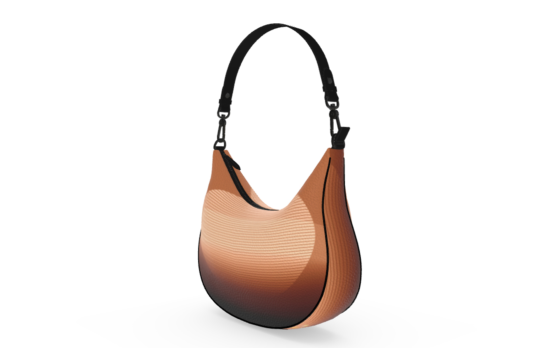 Selene Leather Hobo Bag 