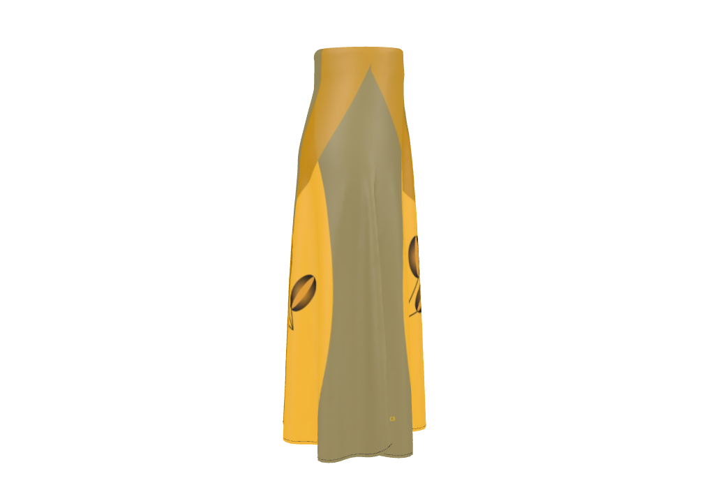 Cyrene A-Line Silk Skirt G