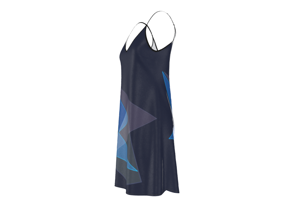 Erato Silk Slip Dress