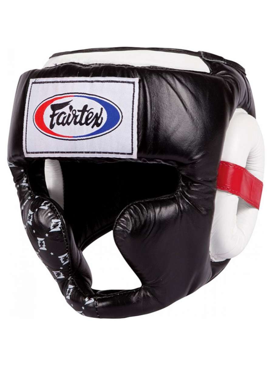 FAIRTEX HG10 Super Sparring Kopfschutz schwarz