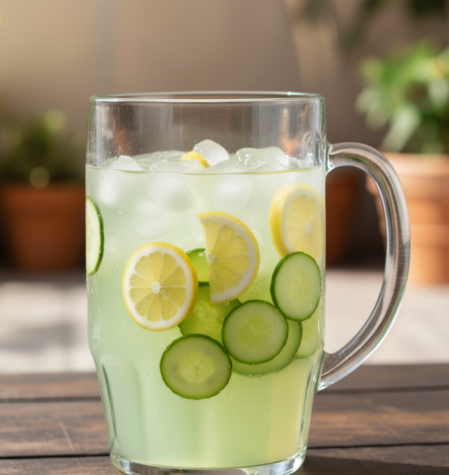Agua de Pepino con Limón 1 L