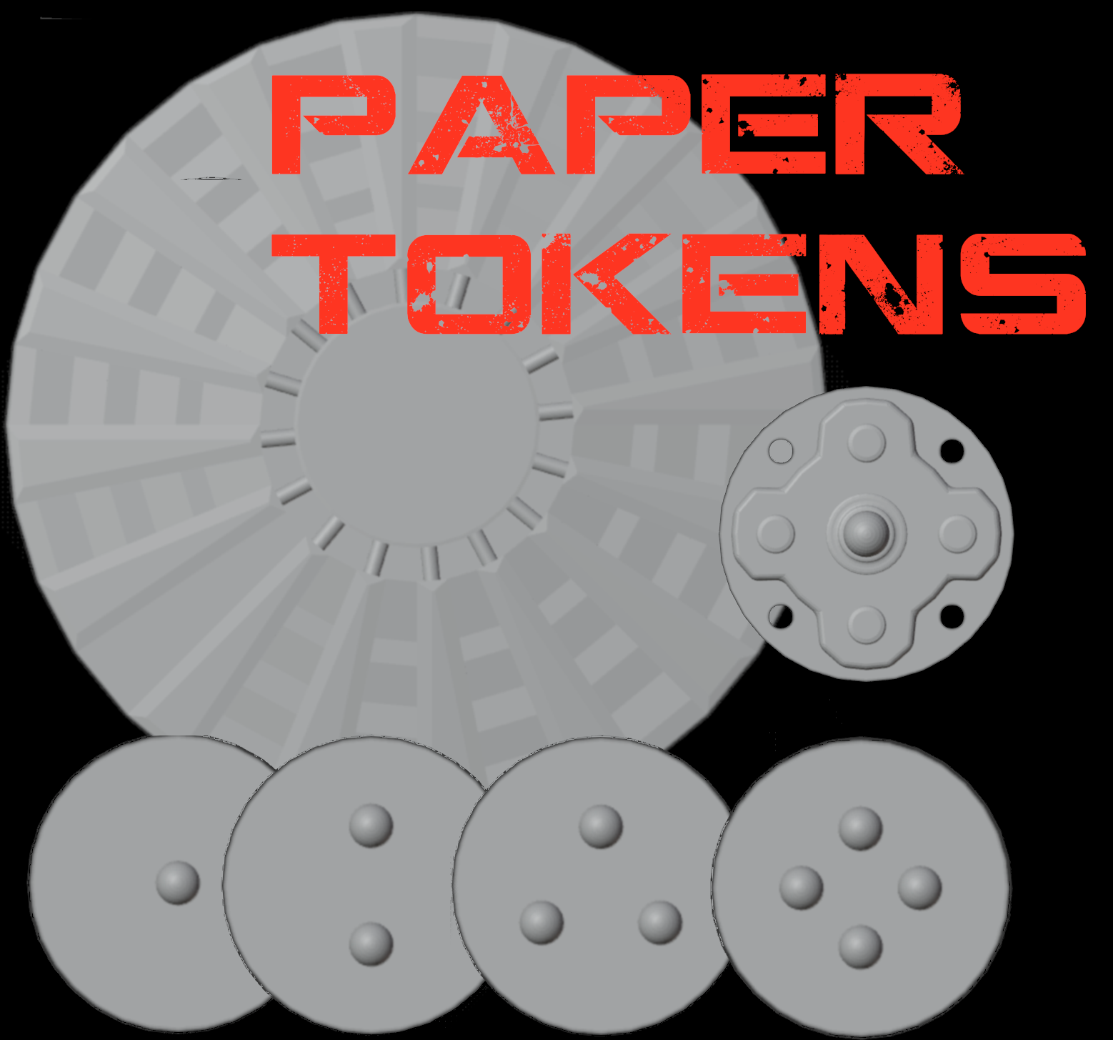 Charred Axle Printable Tokens