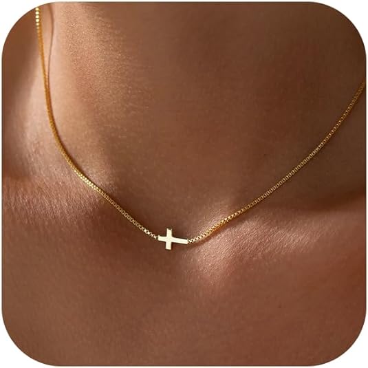 Gold Cross Necklace