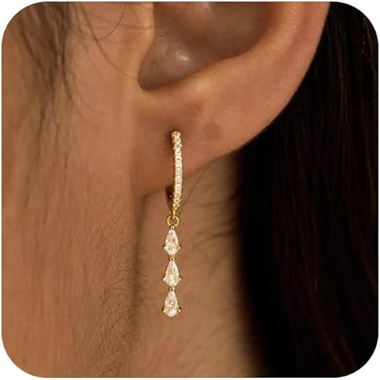 Elegant Gold Drop Earrings