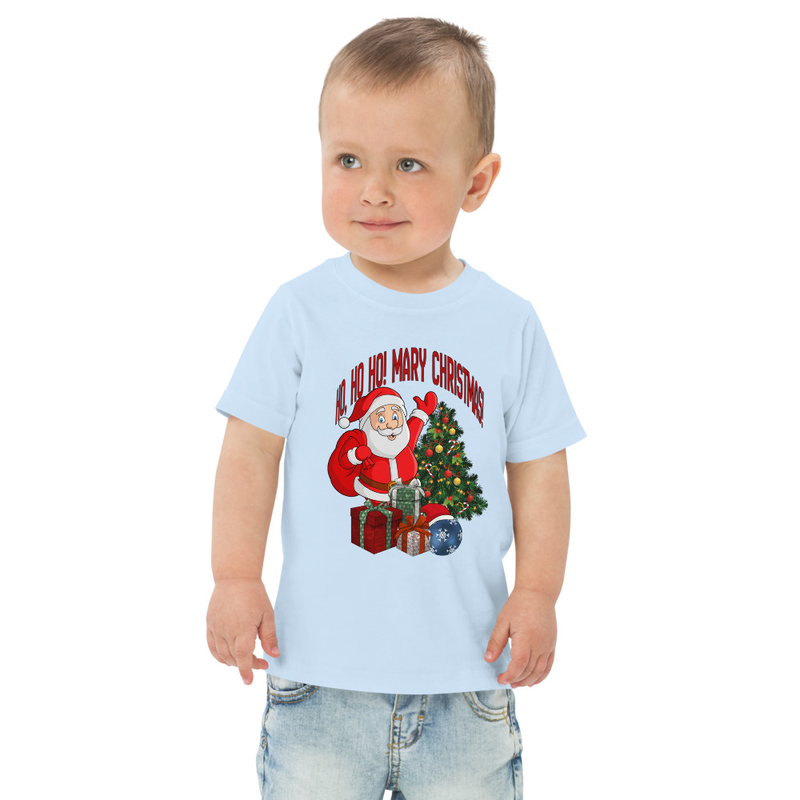 Toddler jersey t-shirt Christmas Greeting
