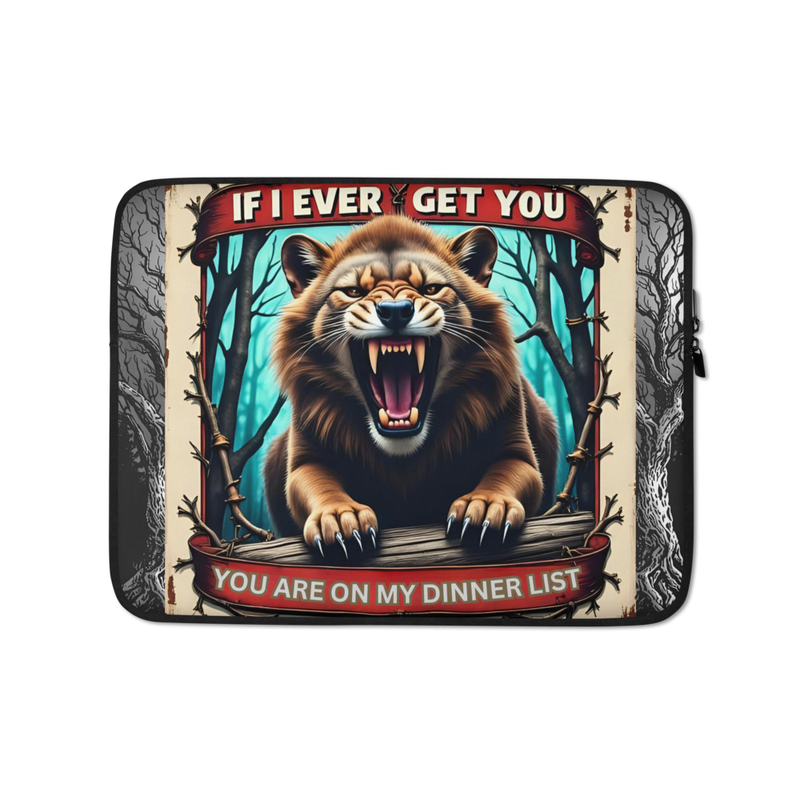 Wild Wolf Laptop Sleeve