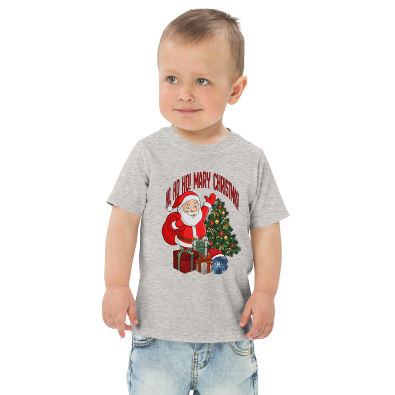 Toddler jersey t-shirt Christmas Greeting