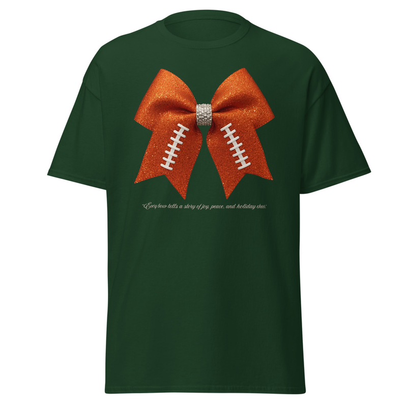 Christmas Bow T-Shirt, Holliday Vibes