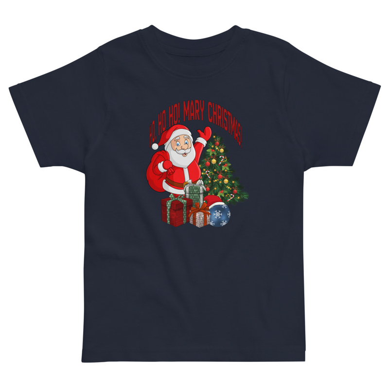 Toddler jersey t-shirt Christmas Greeting