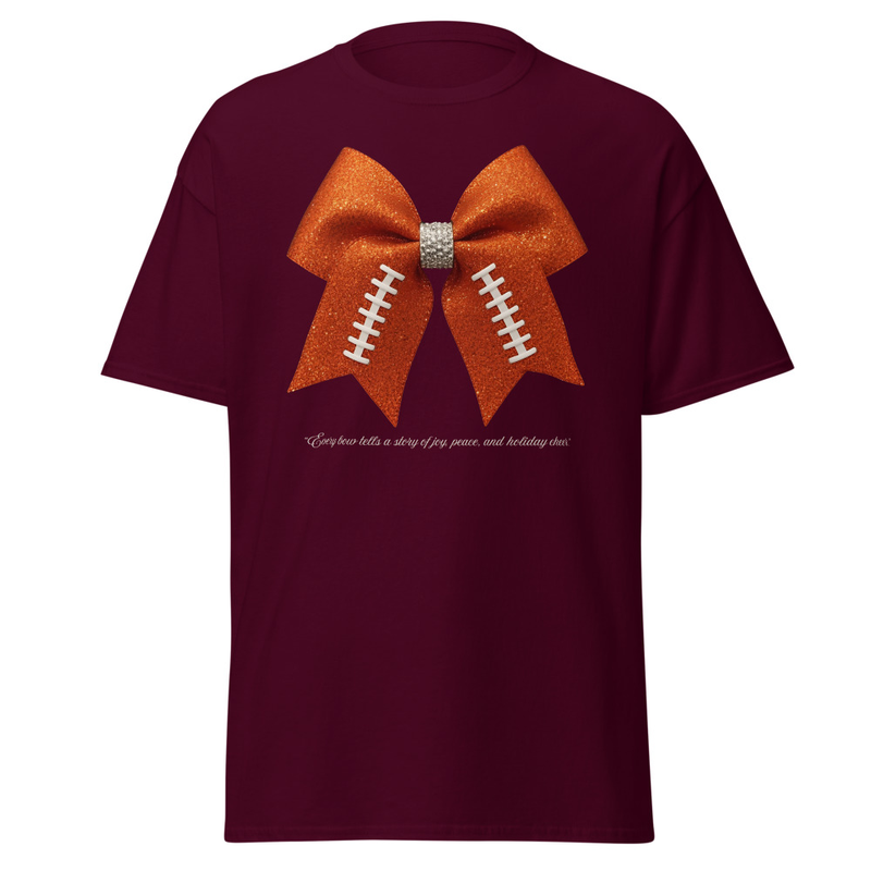 Christmas Bow T-Shirt, Holliday Vibes