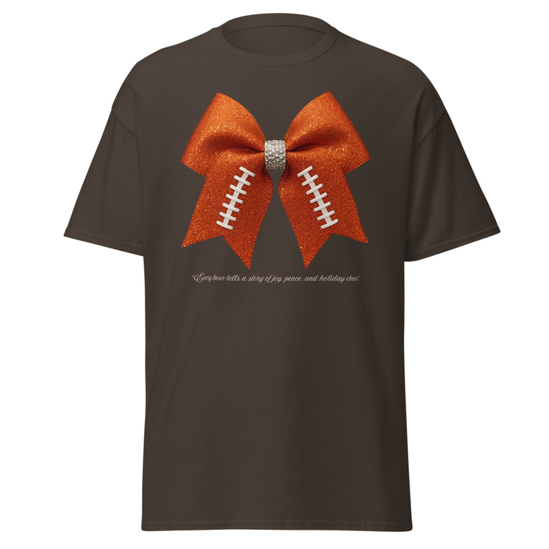 Christmas Bow T-Shirt, Holliday Vibes